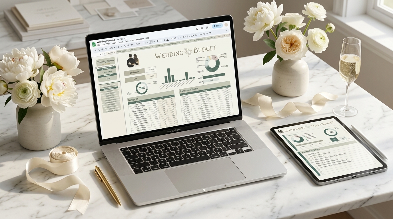 AislePlan Full Wedding Suite Google Sheets and Microsoft Excel