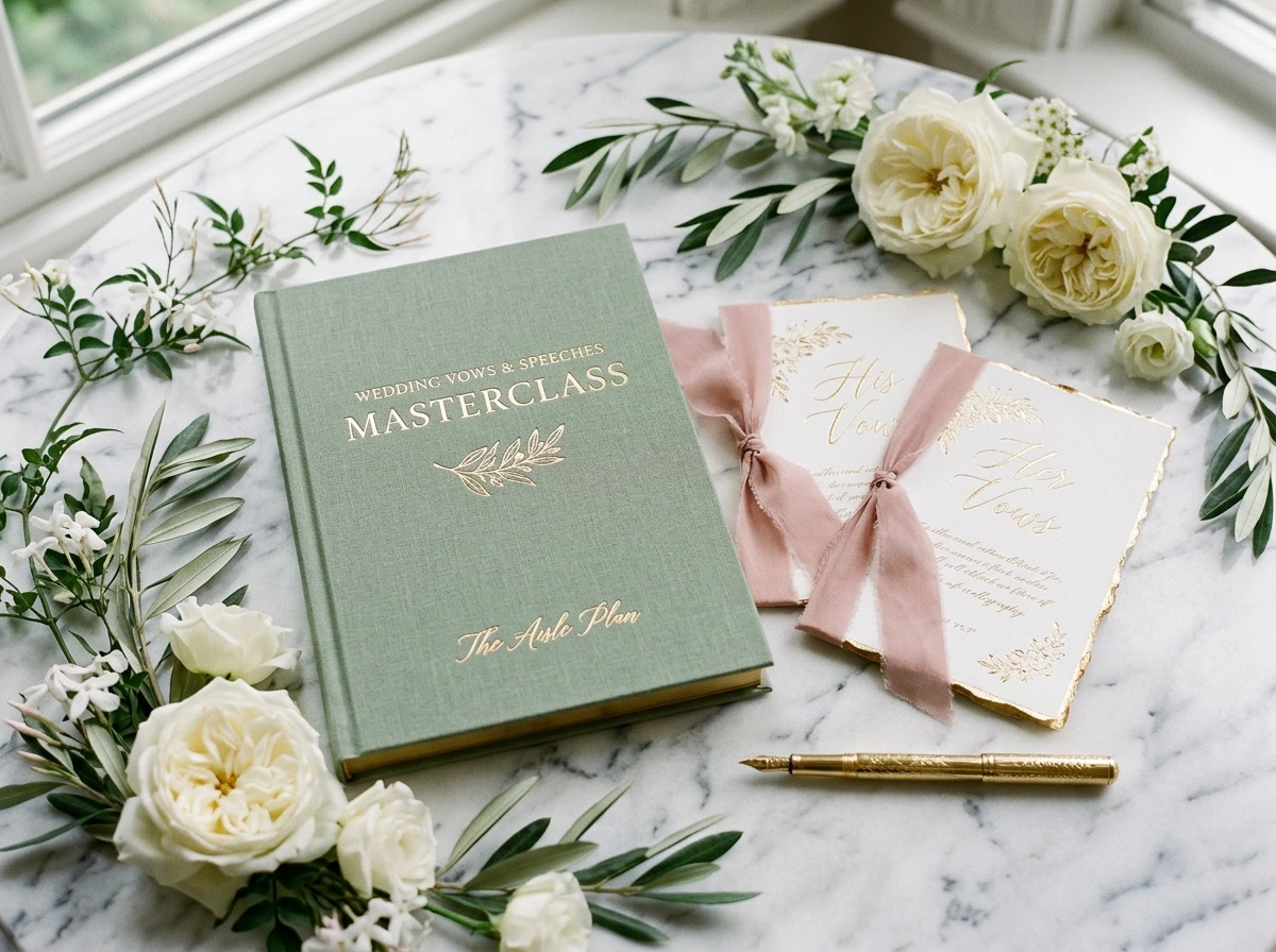 Wedding Vows & Speeches Masterclass Editorial Cover